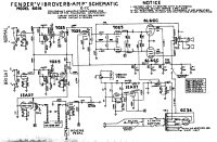 Fender Vibroverb-6G16 - Schematic